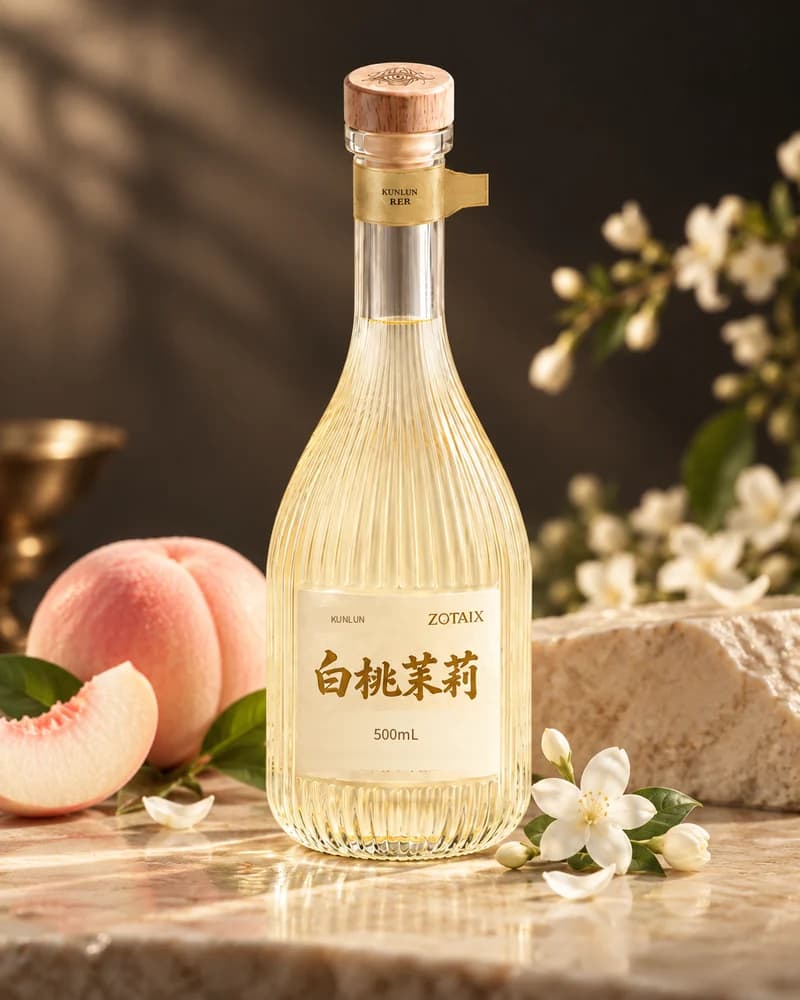 白桃茉莉 · ZOTAIX × 坤轮产品效果图
